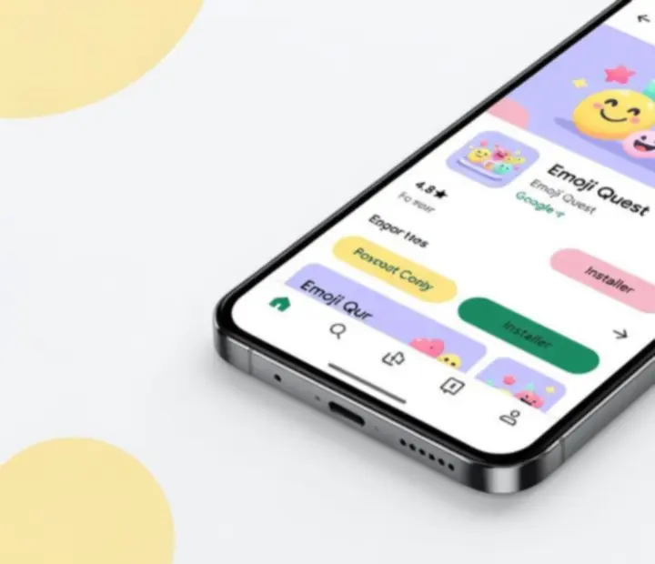Aperçu de la fiche Emoji Arrow Shoot Master sur Google Play