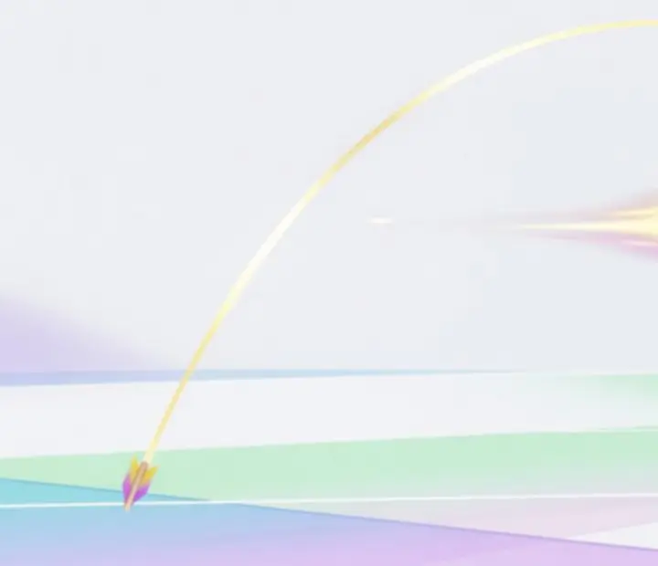 Cible émoji en mouvement dans Emoji Arrow Shoot Master, illustrant les déplacements de tir